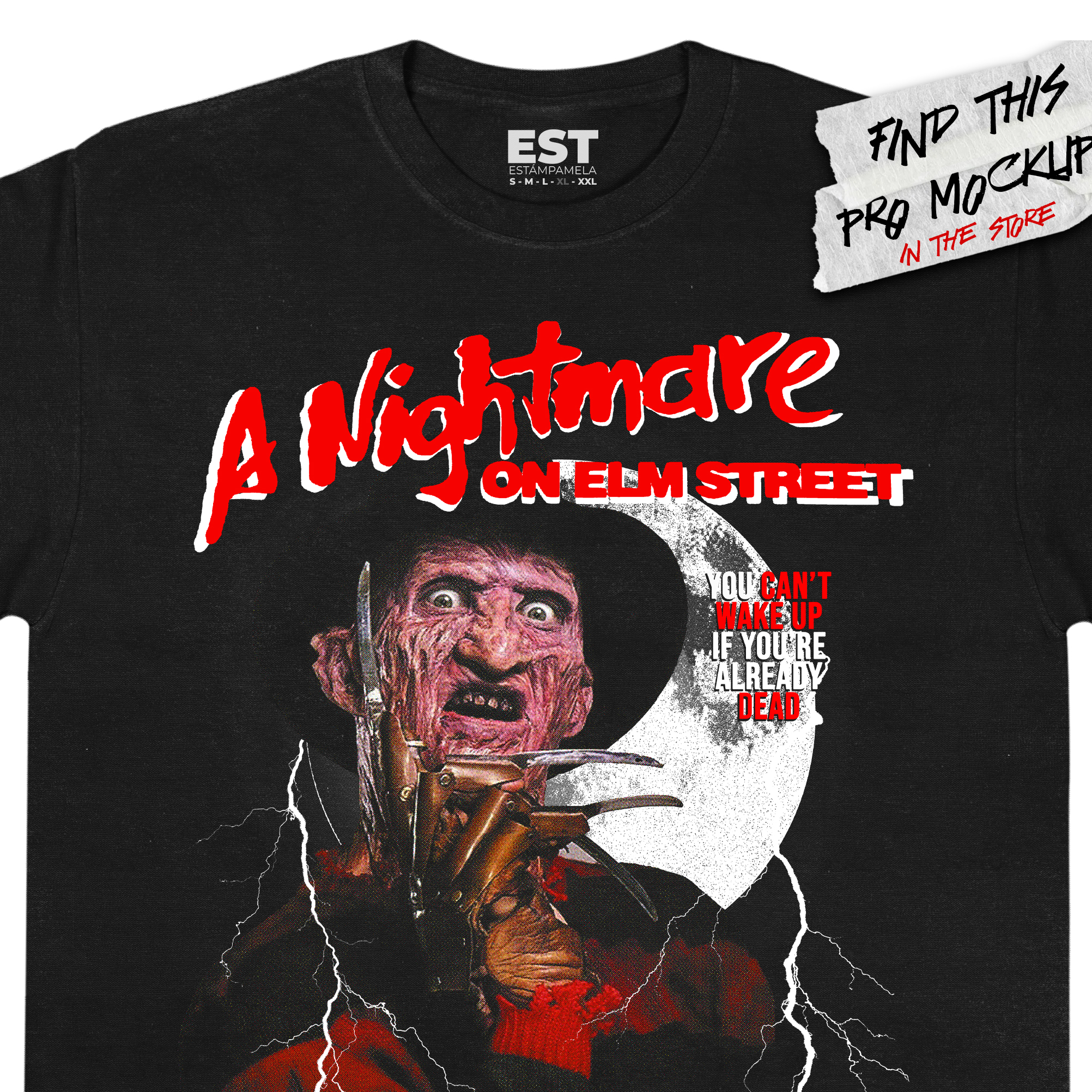 Design <3 Freddy Kruger - Listo para estampar - Imagen 3