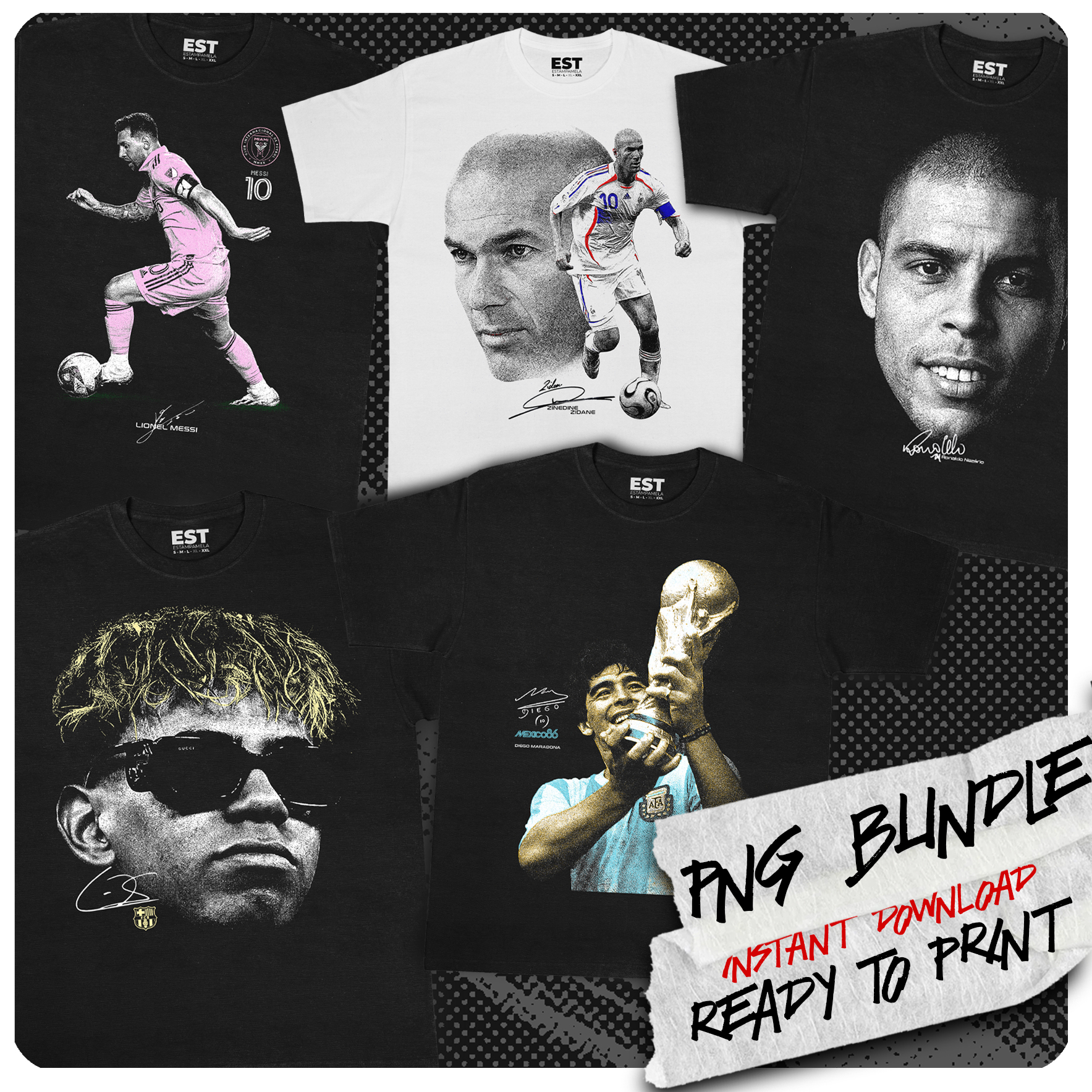 Design Bundle <3 Leyendas de Futbol