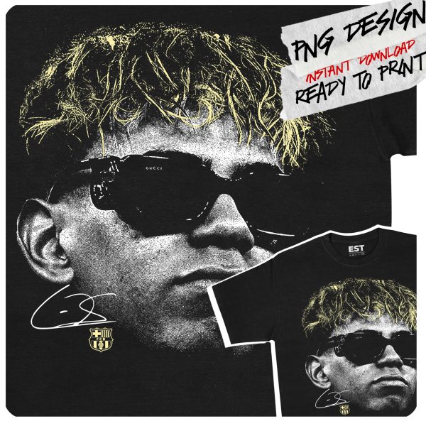 Design <3 Lamine Yamal - Listo para estampar